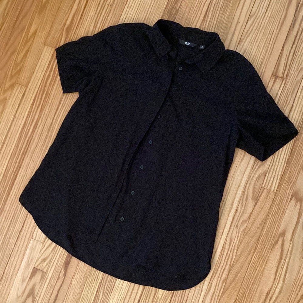 Classic Black Blouse